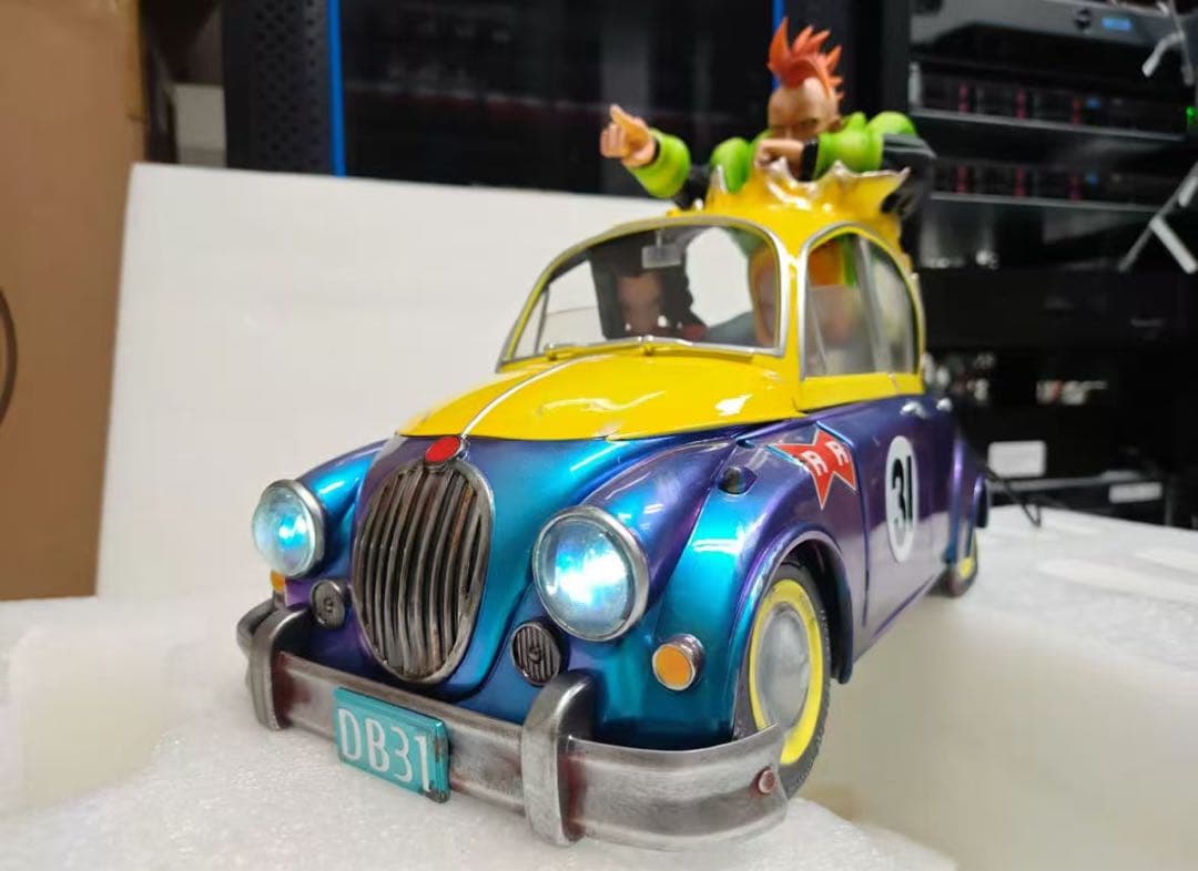 ドラゴンボール 人造人間18号17号 ガレキ ガレージキット スタチュー X③