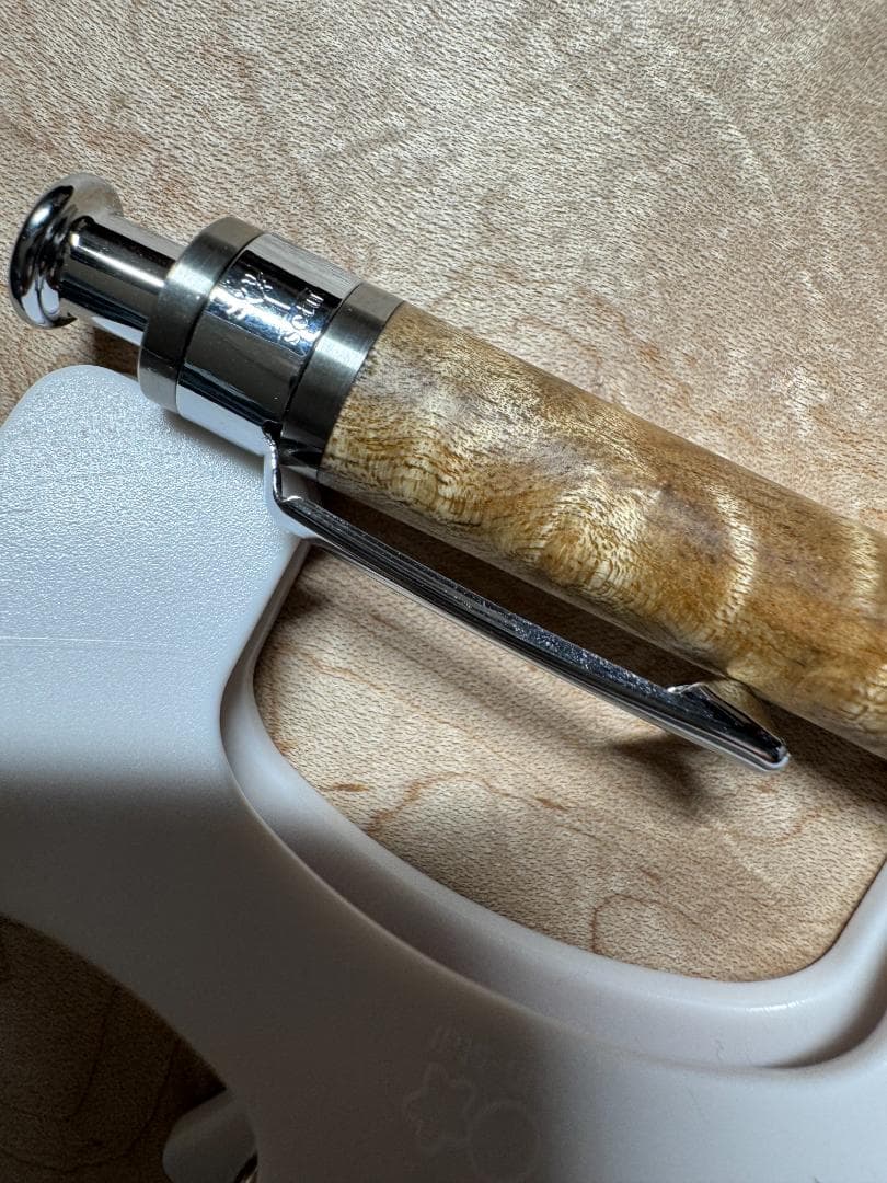 【工房楔　木軸ペン】マーブルウッド