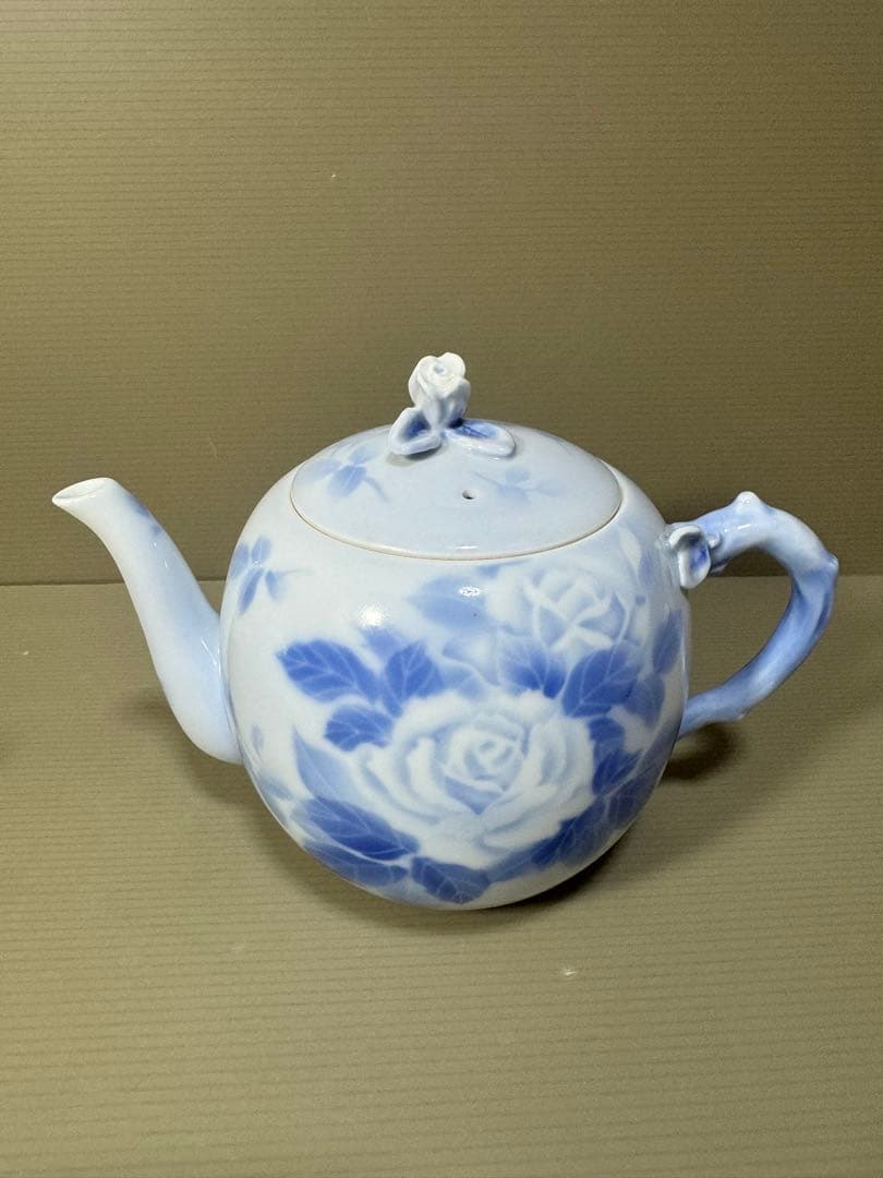 2289 希少　深川製磁　ティーポット1客　シュガーポット1客