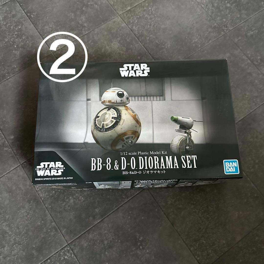 美品】スターウォーズBB-8&R2-D2 D-0 DIORAMA 2点セット