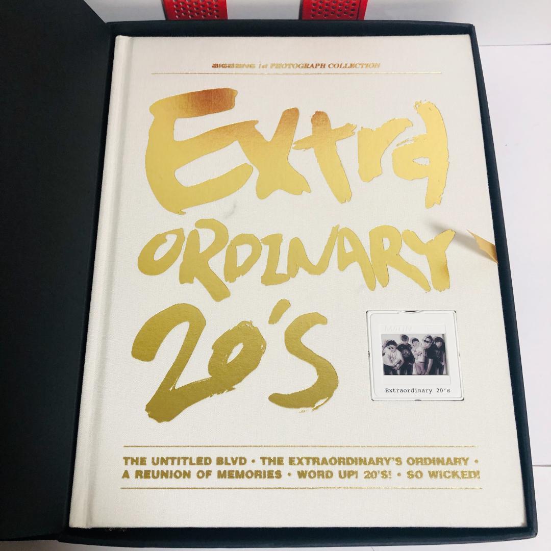 BIGBANG Extra Ordinary 20's 写真集付録ポラロイド5枚