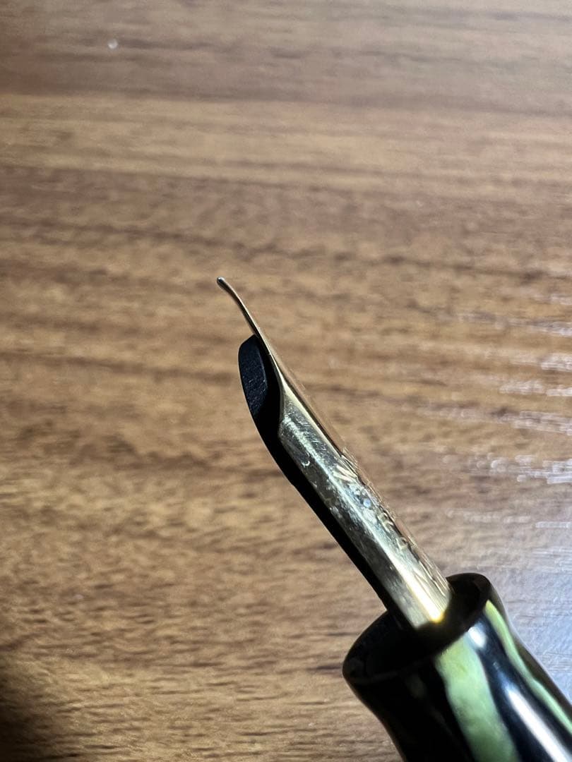 希少】SAILOR セーラー万年筆 津軽塗り 21K Bから長刀研ぎ 旧ペン先