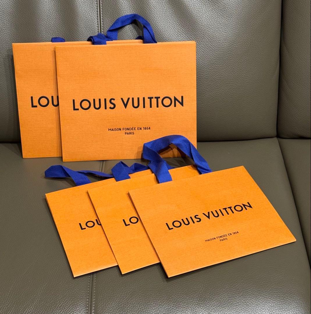 LOUIS VUITTON ショップ袋 サイズ違い5枚セット - メルカリ
