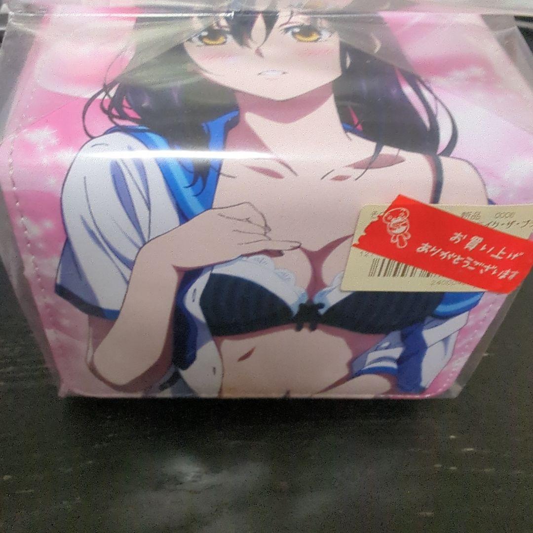 【未開封】合皮製デッキケース　姫柊雪菜　セクシーVer 合皮製デッキケース ストライク・ザ・ブラッドIV 「姫柊雪菜