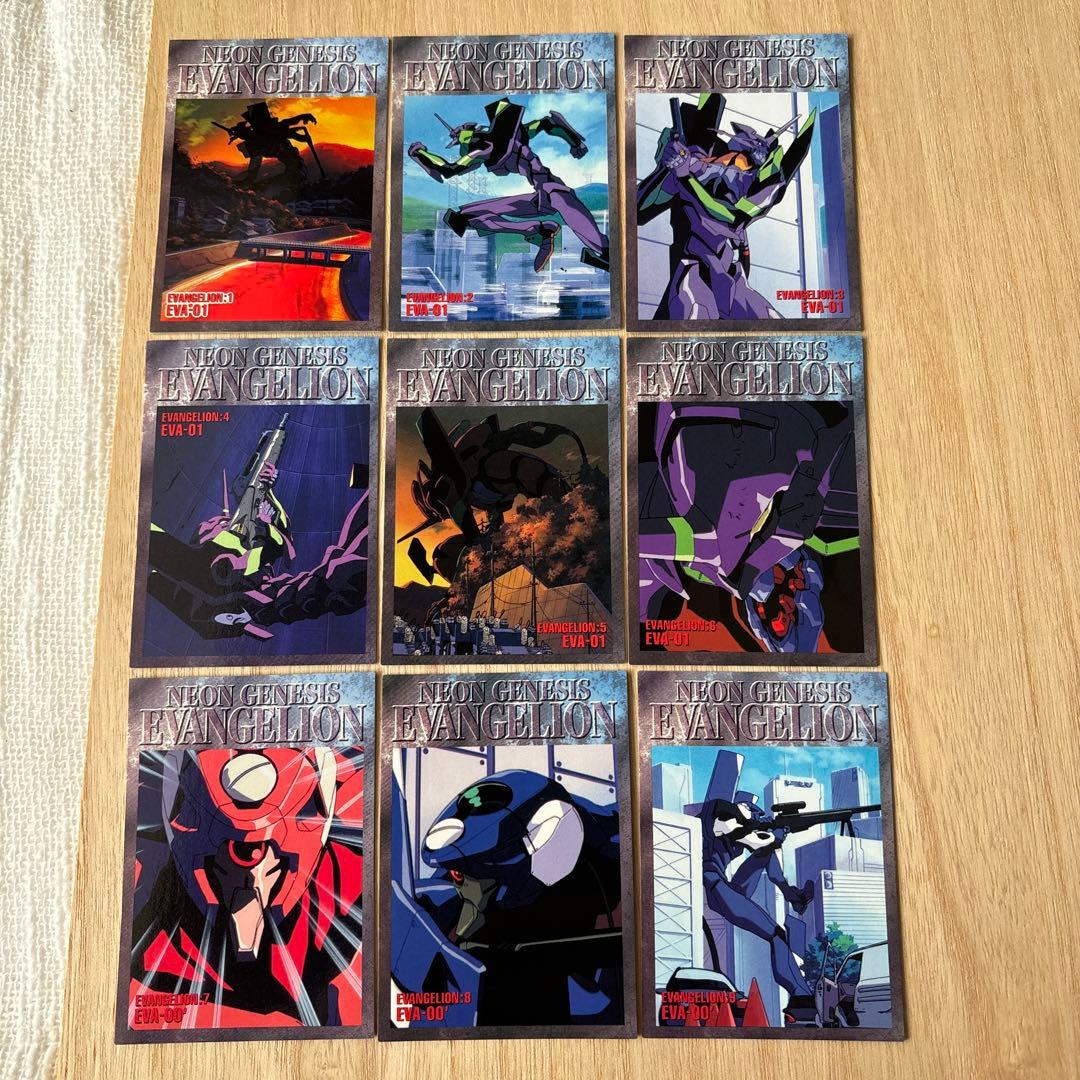 エヴァンゲリオン「EVANGELION」カードダスマスターズⅡ 9枚EV①