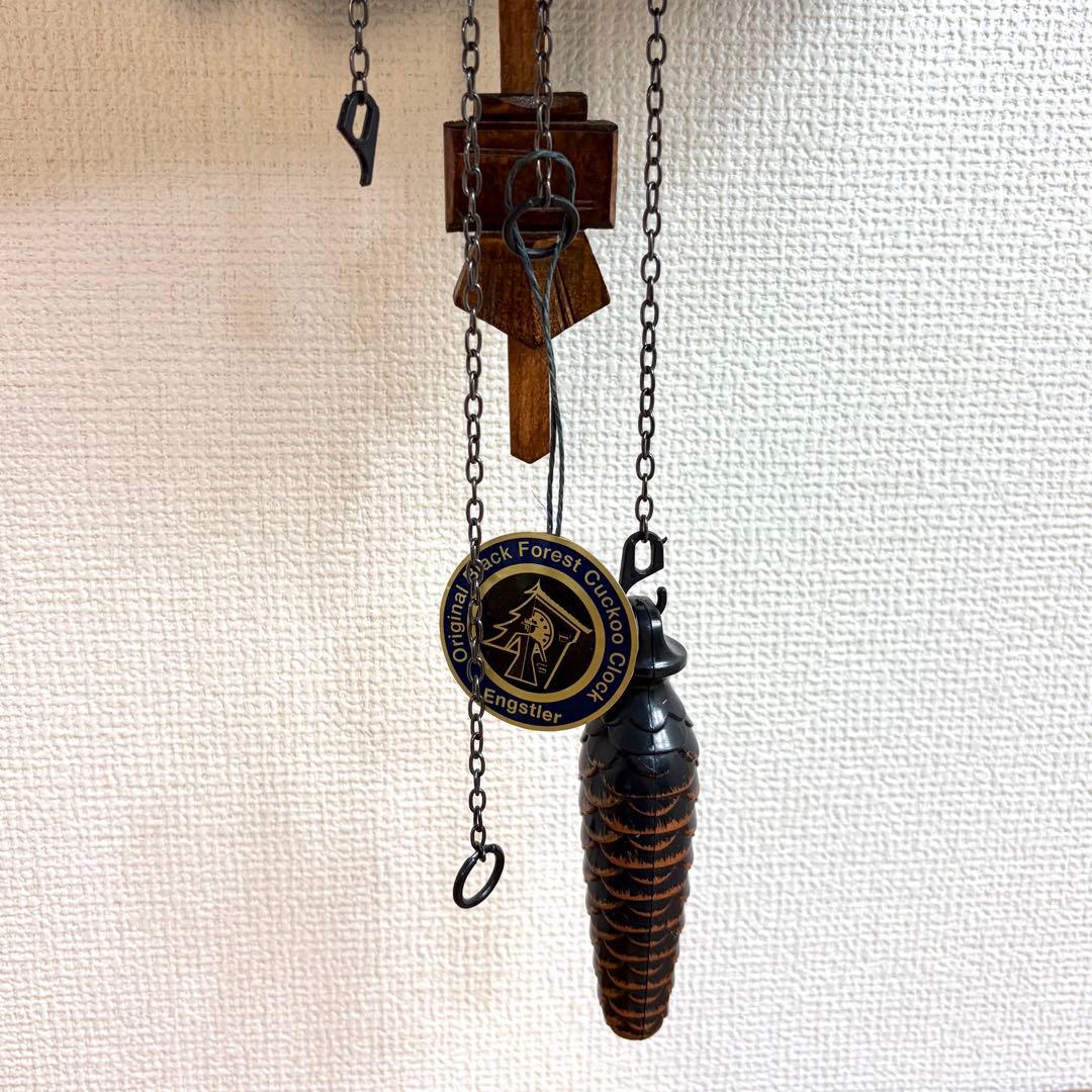 Engstler ドイツ製 からくり時計 鳩時計 基本動作OK ジャンク