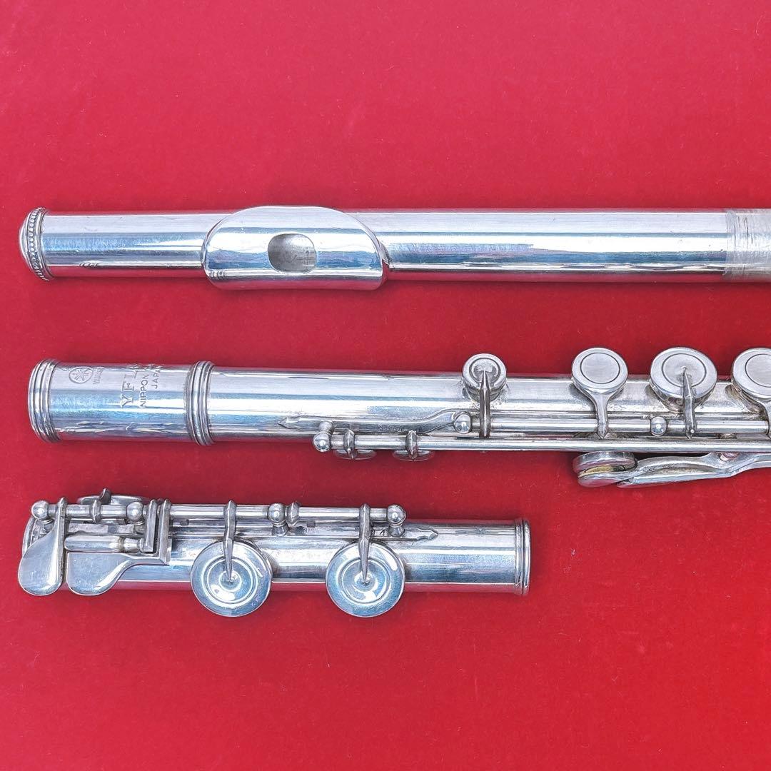 YAMAHA ヤマハ YFL-63 総銀製 Eメカ ハンドメイド フルート