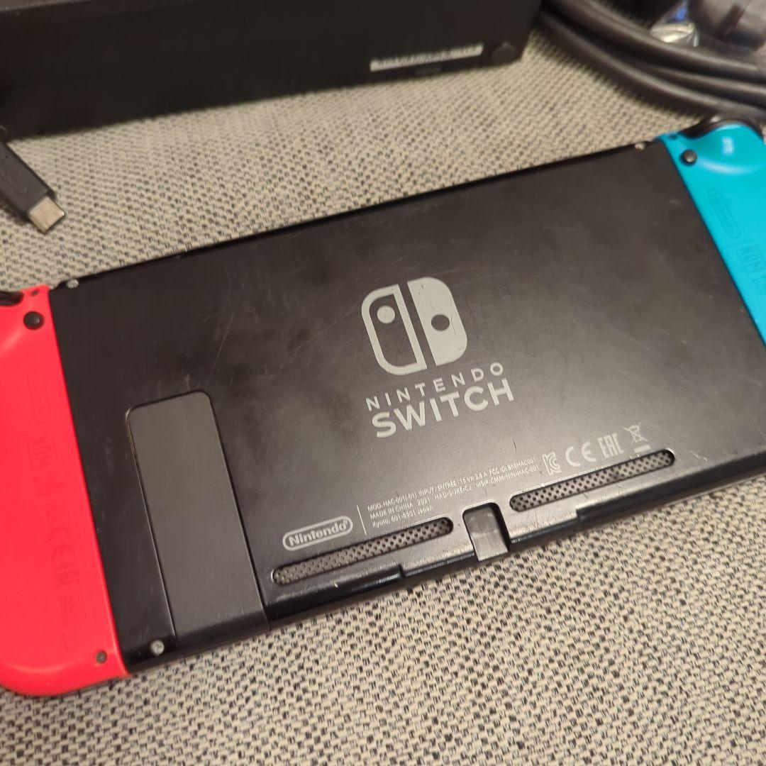 訳あり Nintendo Switch 本体 ジョイコン付き ジャンク品
