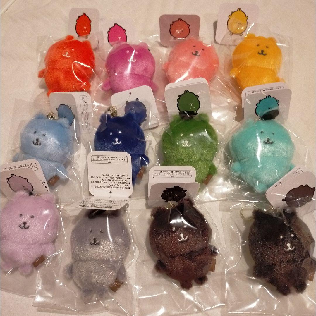 ナガノのくま カラーマスコット 12色コンプ＋かわいい＆ローズ 14種