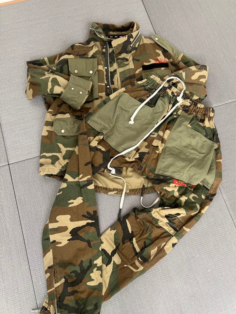 CVTVLIST CTLS カタリスト 迷彩柄 カモフラ アーミーパンツ