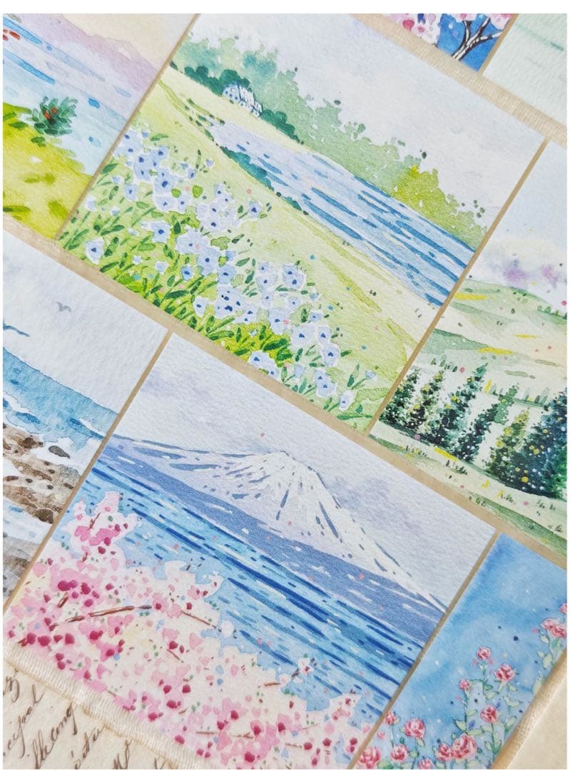 ⭐️SALE⭐️ 醒醒文创《山海漫漫》海外マスキングテープ　マステ 【2440】