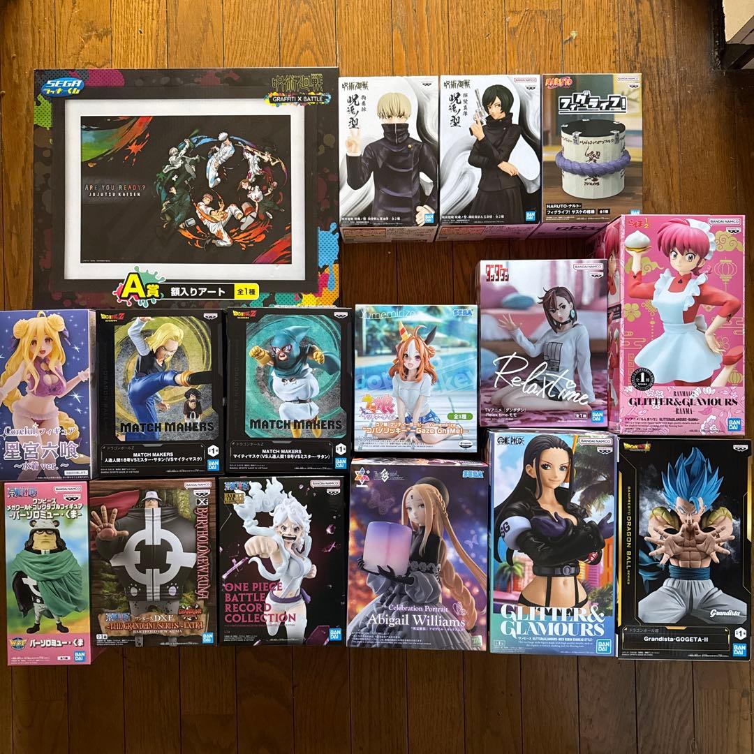 最新プライズあり フィギュア くじ上位賞まとめ売り 16点セット 新品未