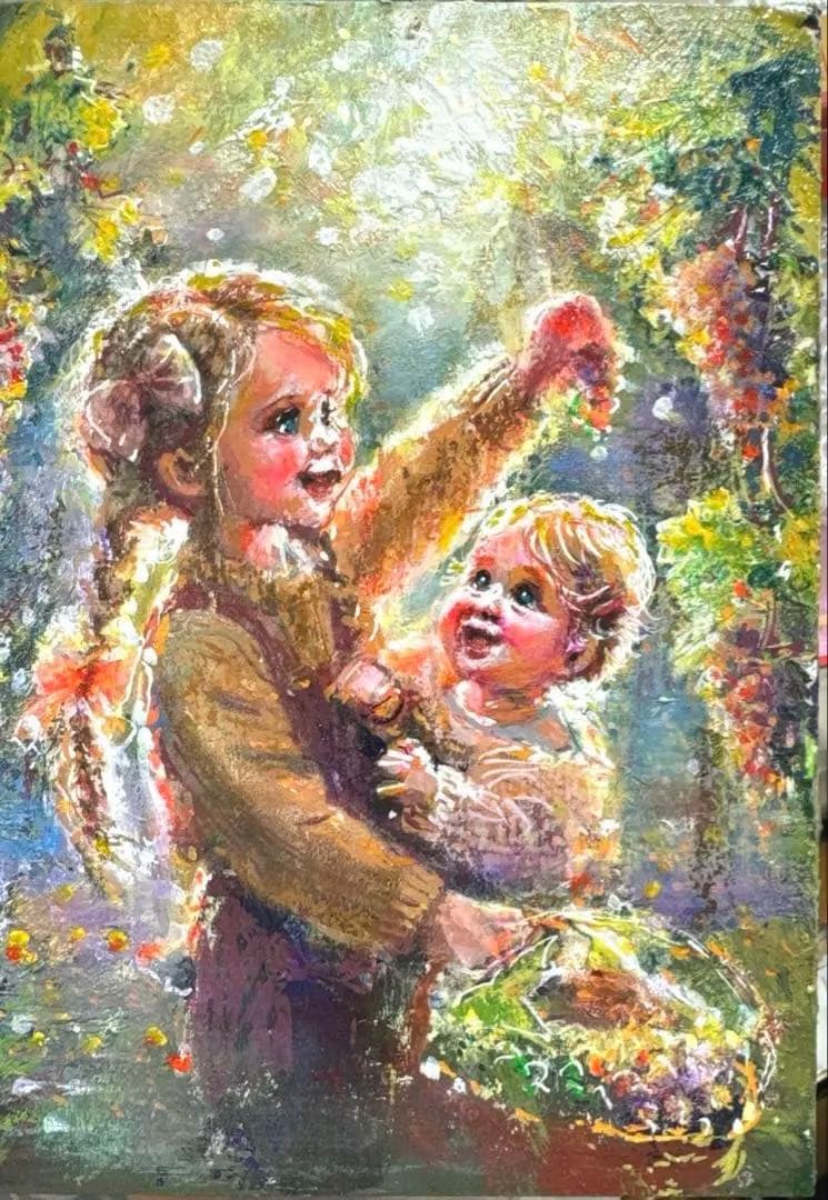 ○ひと房の詩1　　　絵画原画