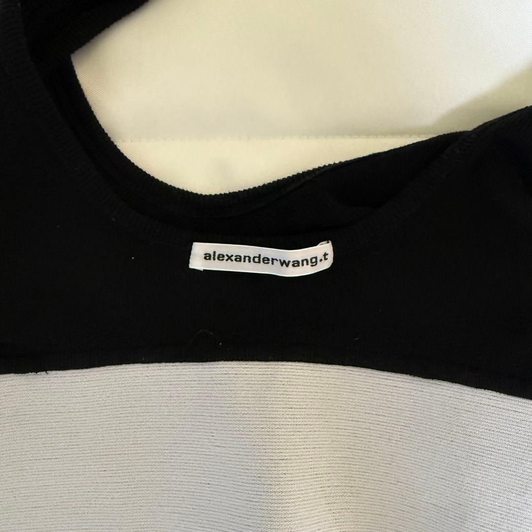 alexanderwang ロゴ入りタンクトップ