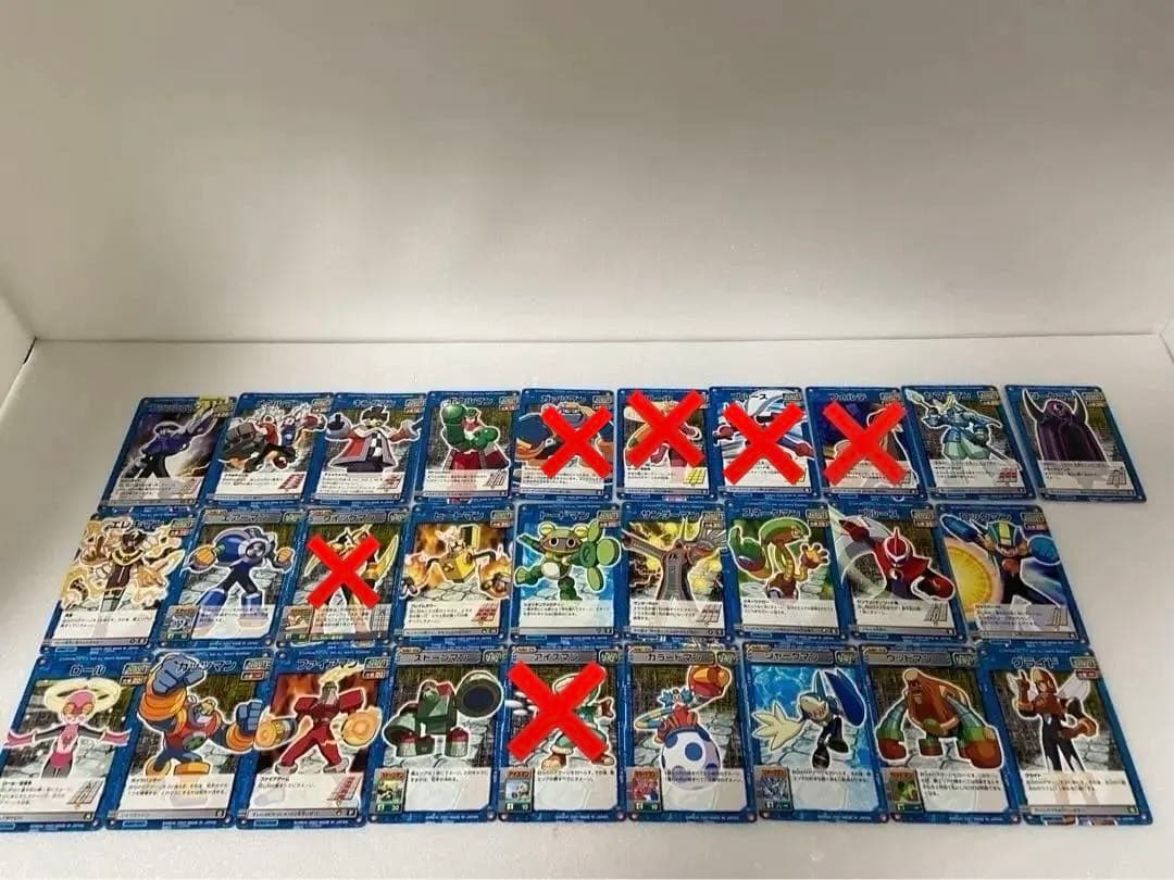 値下げ中】ロックマンエグゼ カードダス 大量 まとめ売り235種類