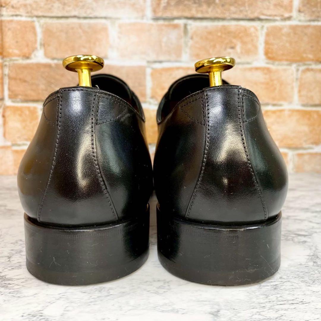 【メンズブランド革靴】ルイヴィトン 8ブラック NI0036　ダブルモンク　黒