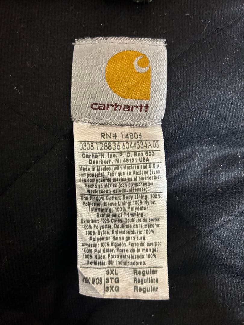 carharrt ジャケット