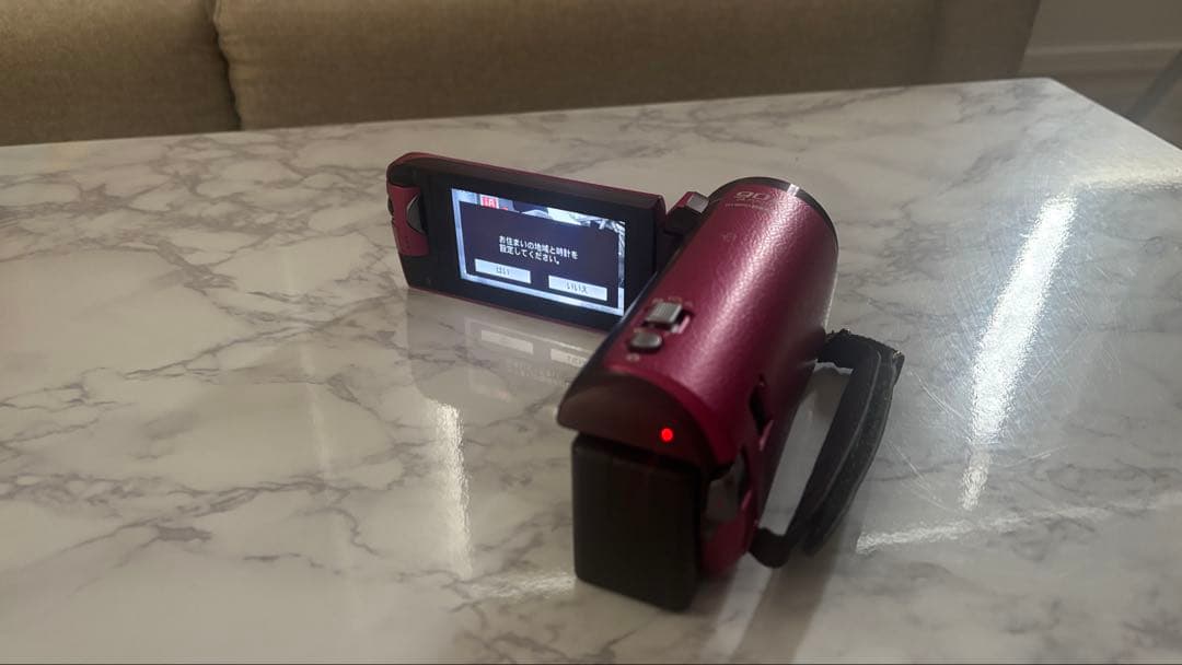 Panasonic フルHD ビデオカメラ HC-W570M ピンク