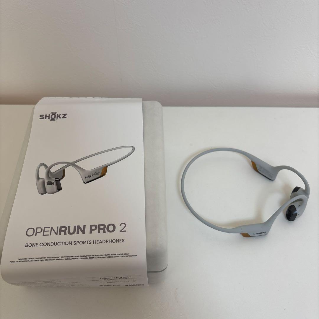 美品】 Shokz OpenRun Pro2 大迫傑限定モデル 骨伝導 - メルカリ