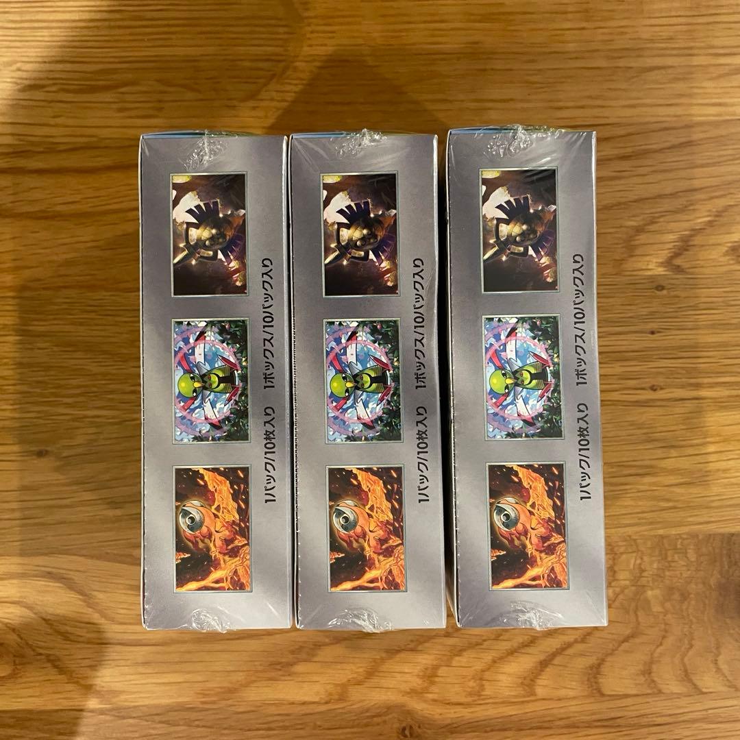 ポケモンカード テラスタルフェスex 新品未開封品 シュリンク付き ３BOX