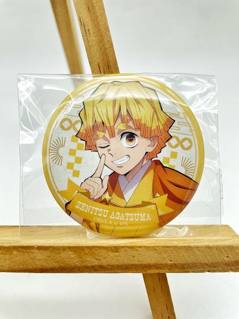 鬼滅の刃 天空への願い スカイツリー トレーディング 缶バッジ 我妻善逸