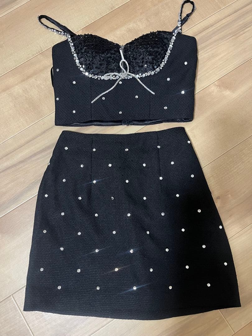 美品ROBE de FLEURS/ローブドフルールドレス