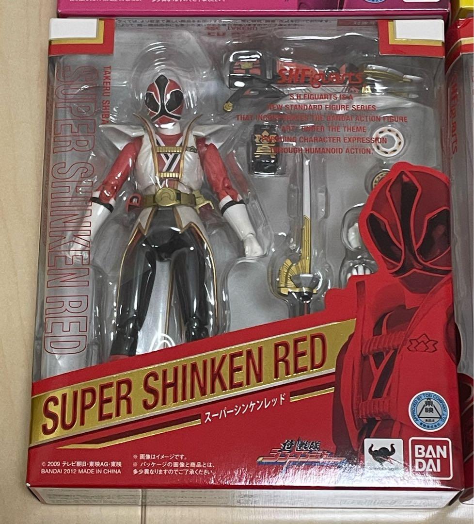 【未開封】S.H.Figuarts 侍戦隊シンケンジャー 9体セット アーツ