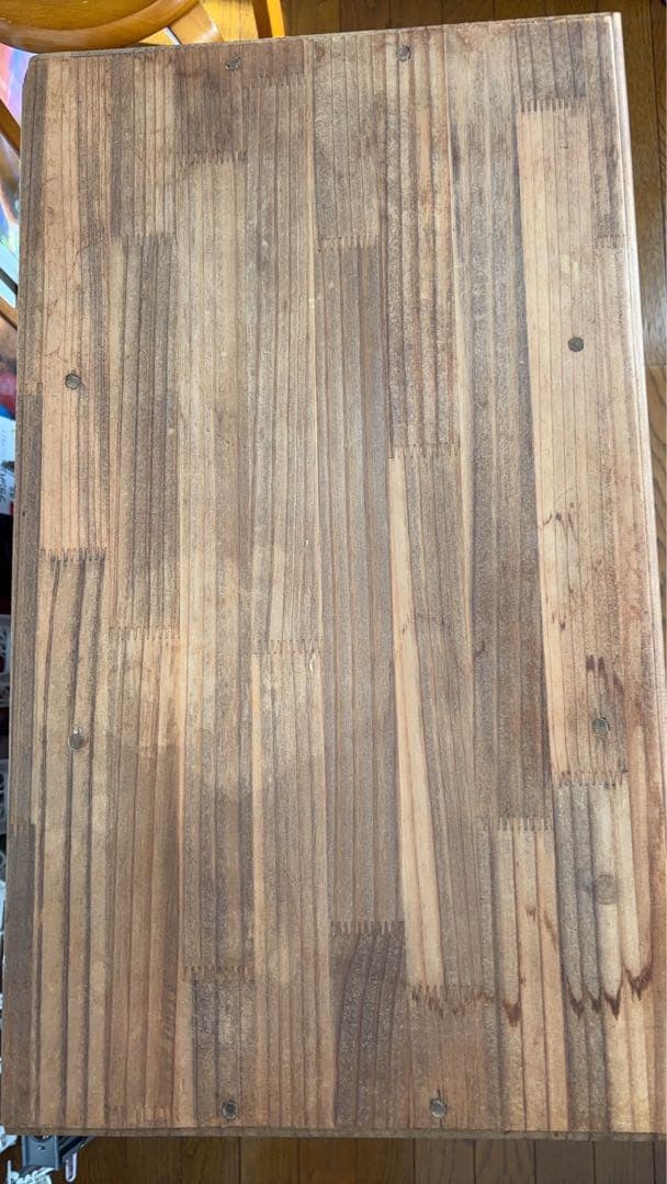 カントリー木製ストライプ柄キャビネット｜カントリー木製ストライプ柄