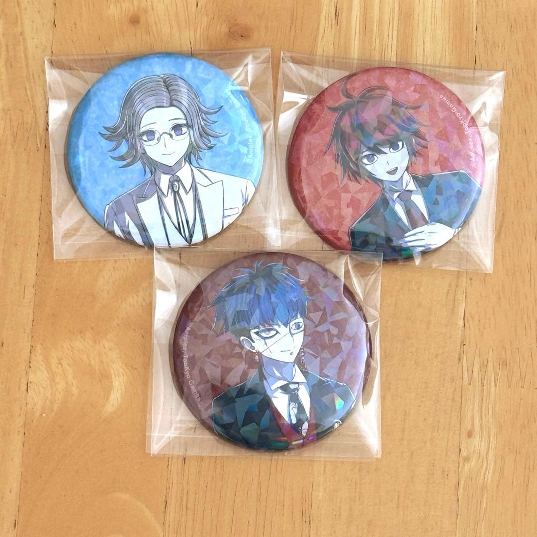 ハンドレッドライン HUNDRED LINE グリッター缶バッジ 蒼月衛人 - メルカリ