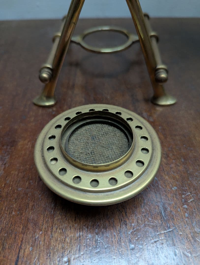 イギリスアンティーク ティータイム卓上ケトル アフタヌーンティー