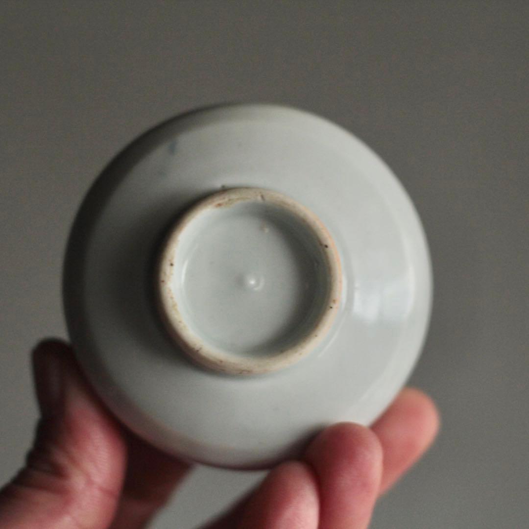 古伊万里 胴紐 半筒 盃 ぐい呑み 古美術 古道具 アンティーク 古伊万里