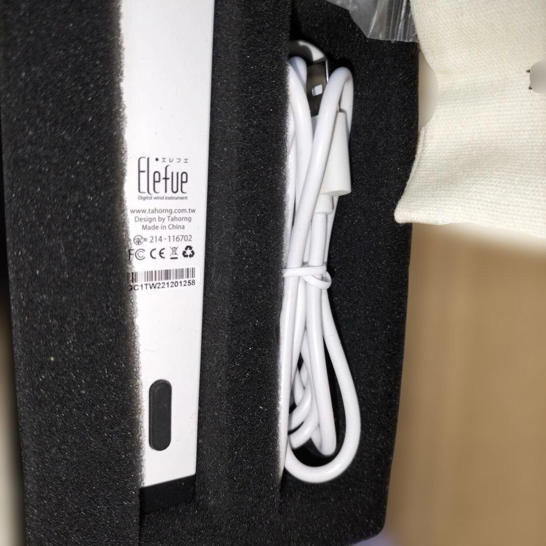 TAHORNG 電子リコーダー Elefue エレフエ EF10WH ホワイト