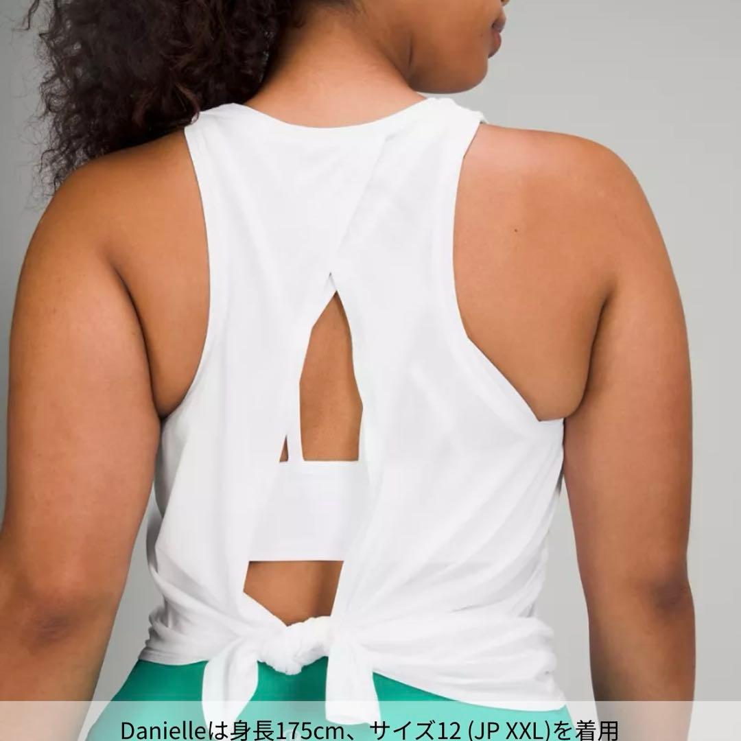 ルルレモン All Tied Up Tank サイズ4 2点