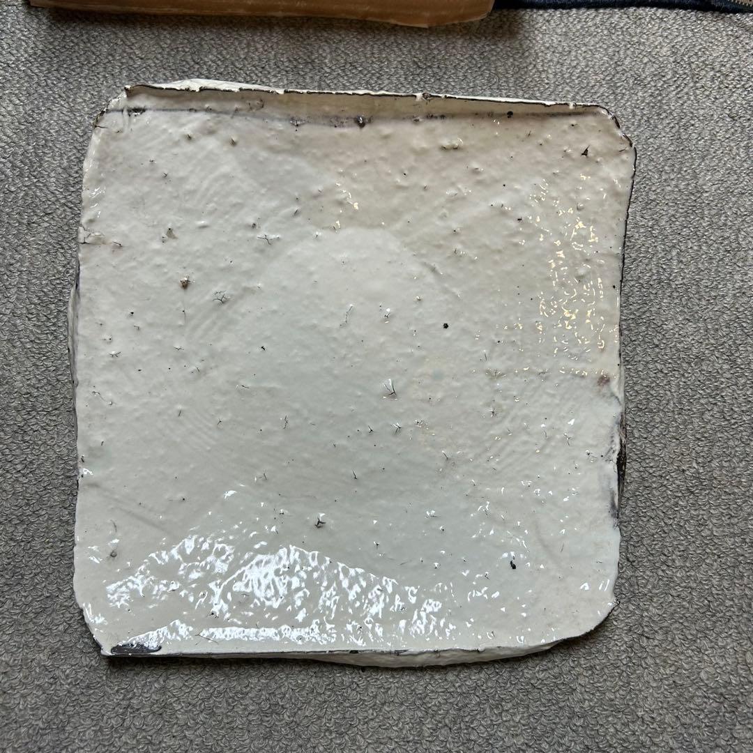 辻村史朗 粉吹八寸 皿