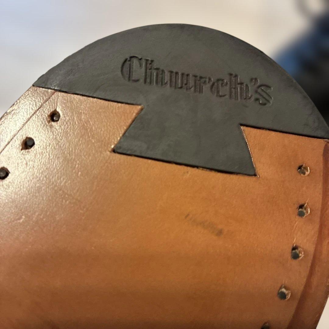 チャーチ　church's Custom Grade ブラック ドレスシューズ