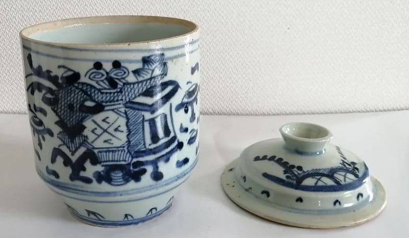 中国(福建•広東) 蓋付壺