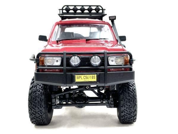 WPL C54-1 1/16 ランドクルーザーラジコン 赤 技術基準適合証明済