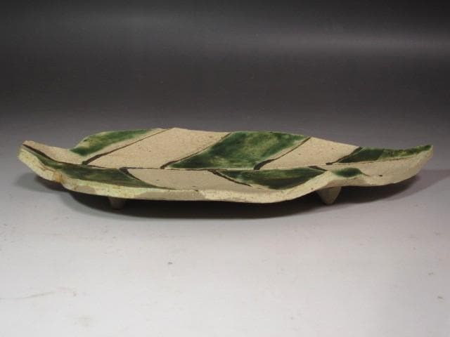 ☆ 北大路魯山人 織部木葉向付 五客☆x569｜☆ 北大路魯山人 織部