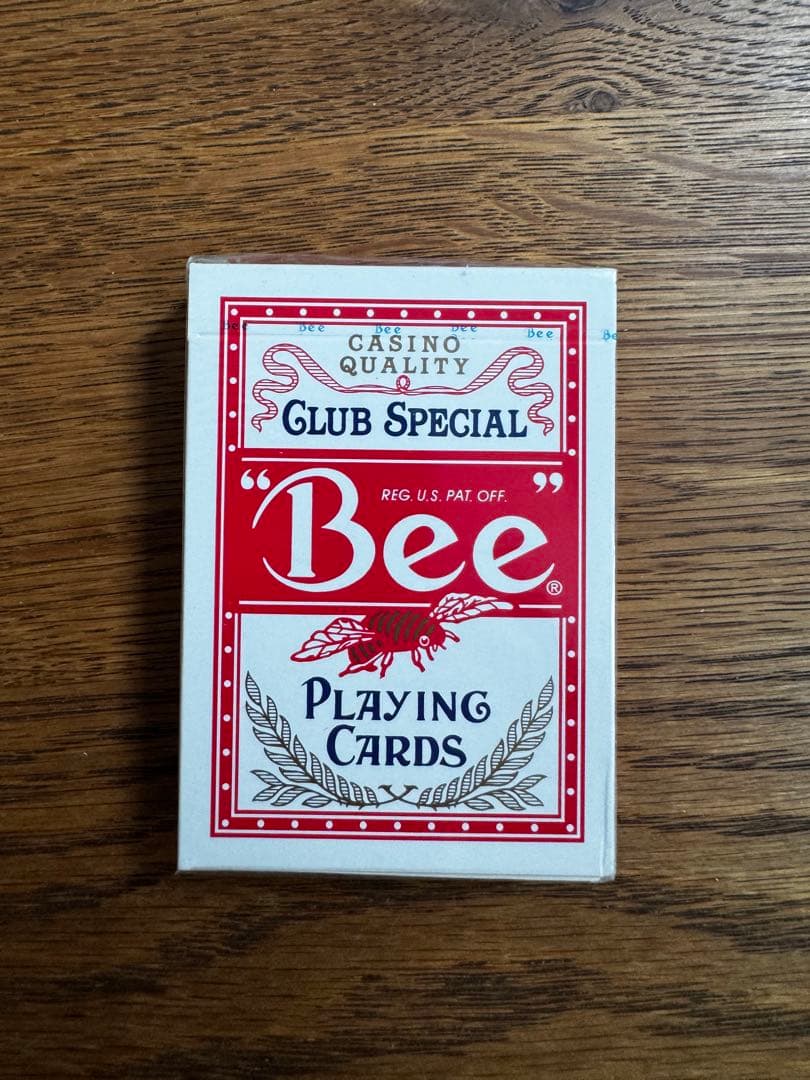 新品未開封】Bee Wynn カジノデック 赤青2個セット