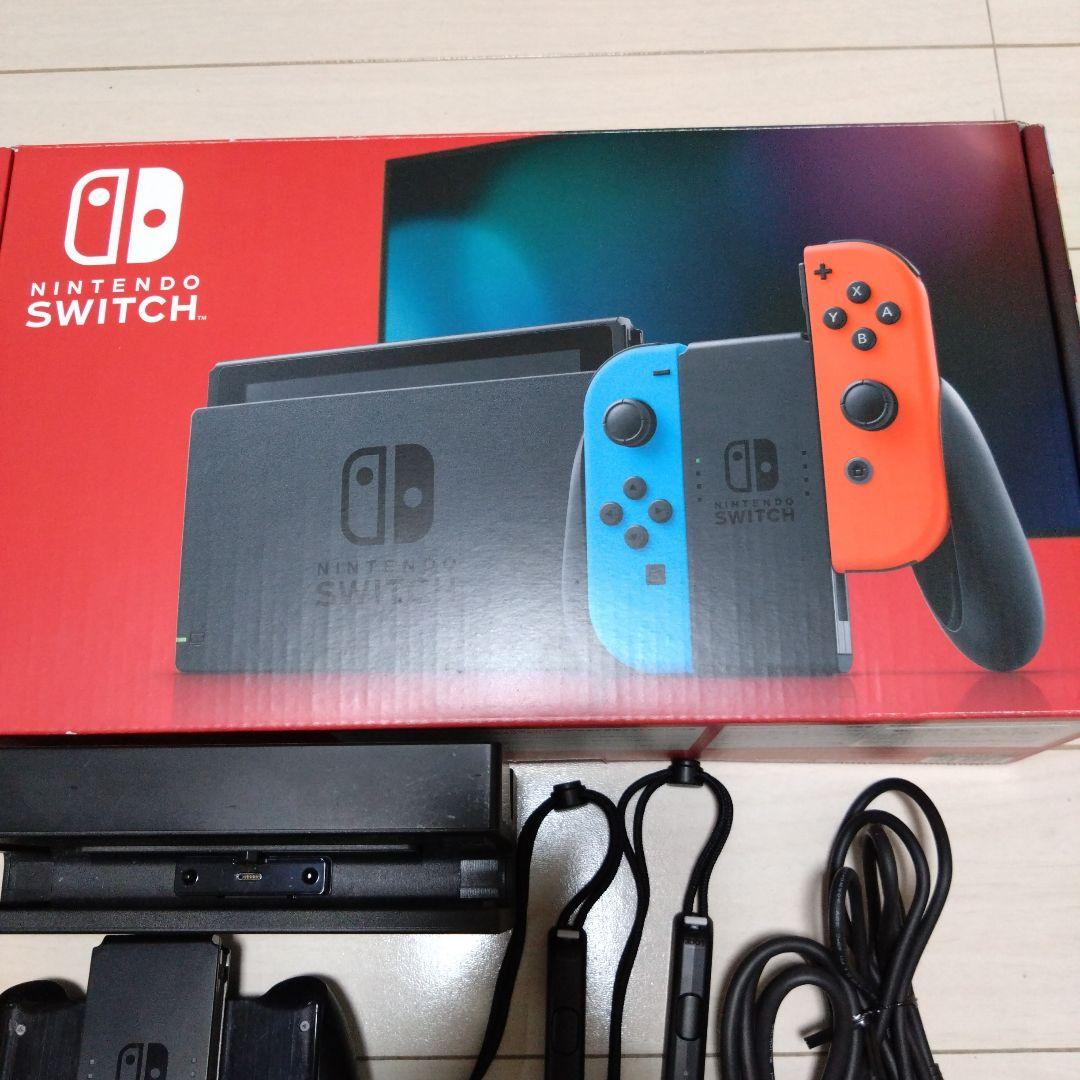 Nintendo Switch スイッチ本体 付属品完備 Joy-Con交換済み