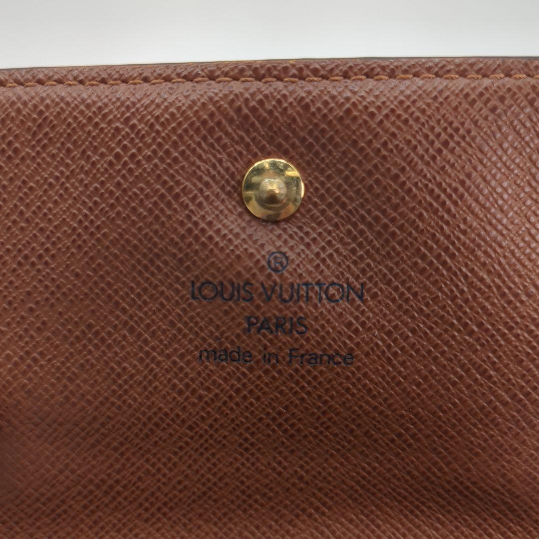 Louis Vuitton モノグラム コンパクト 三つ折り財布 M61652