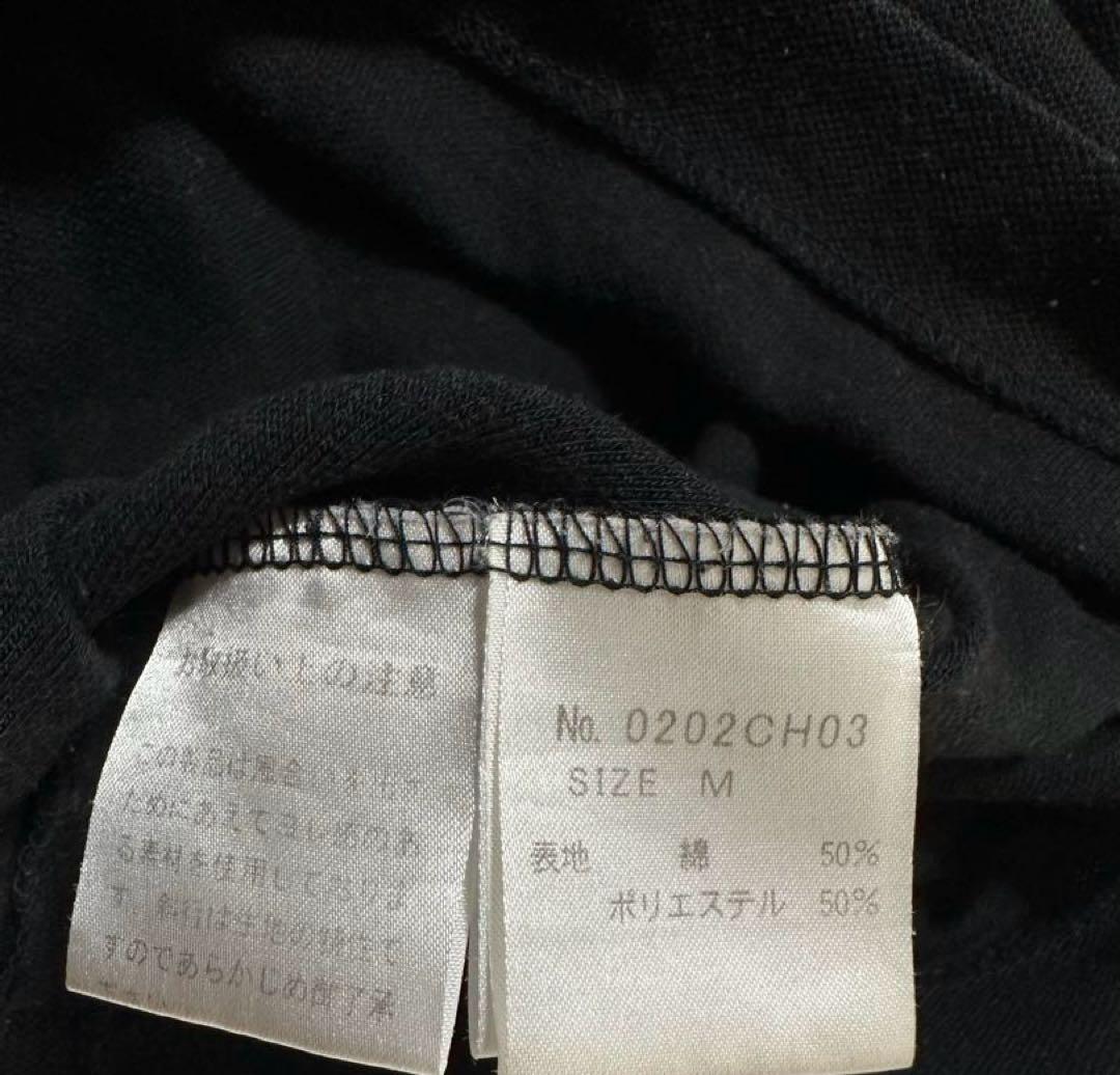 HYSTERIC GLAMOUR ブラック ポロシャツ ヒスガール　ヒステリック