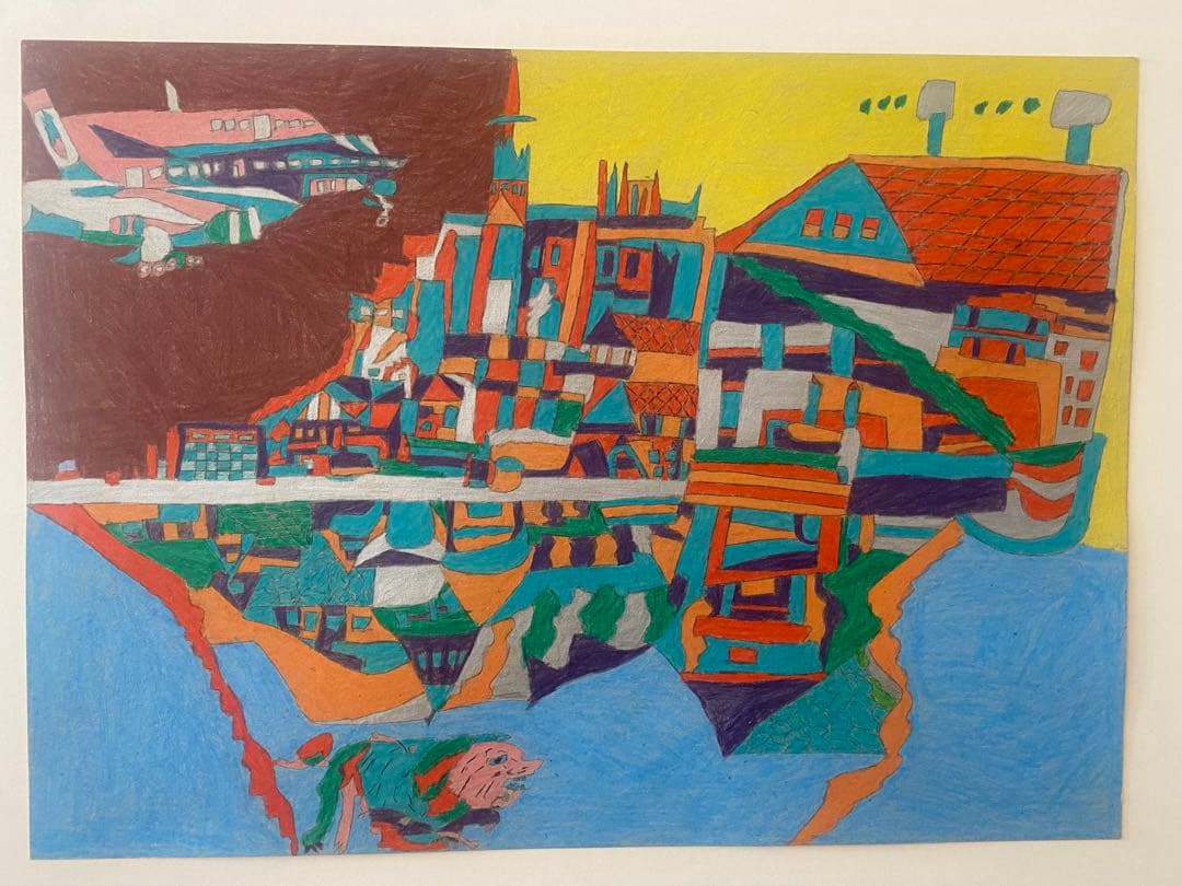 真作　湯元光男作　アウトサイダー　アート　CIBONE IDEE 美術手帖掲載