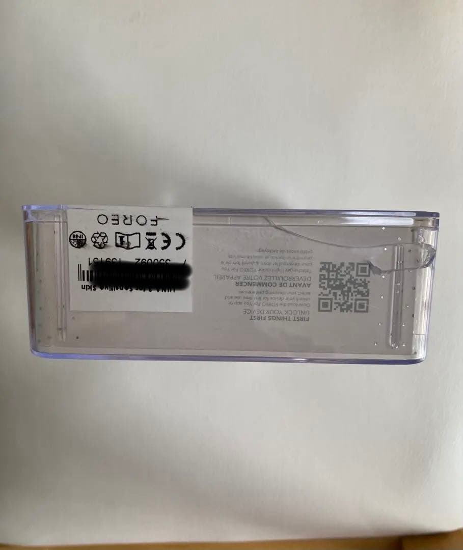 新品未使用FOREO LUNA 3 洗顔ブラシ パープル ケースに傷あり