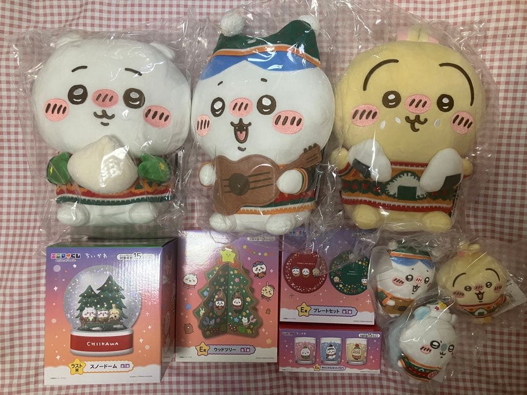 ちいかわくじA賞B賞C賞D賞E賞ラスト賞12点