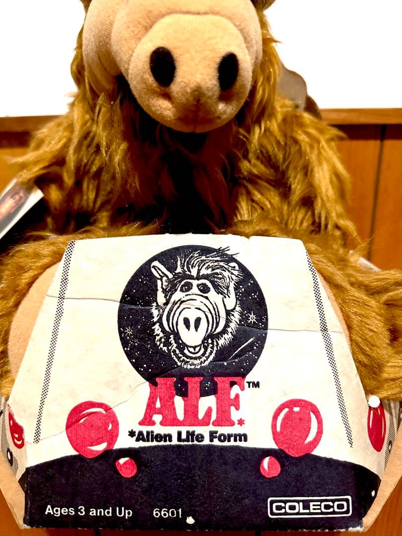 超希少] ALF アルフ 1986年製 タグ&箱付き ぬいぐるみ ヴィンテージ