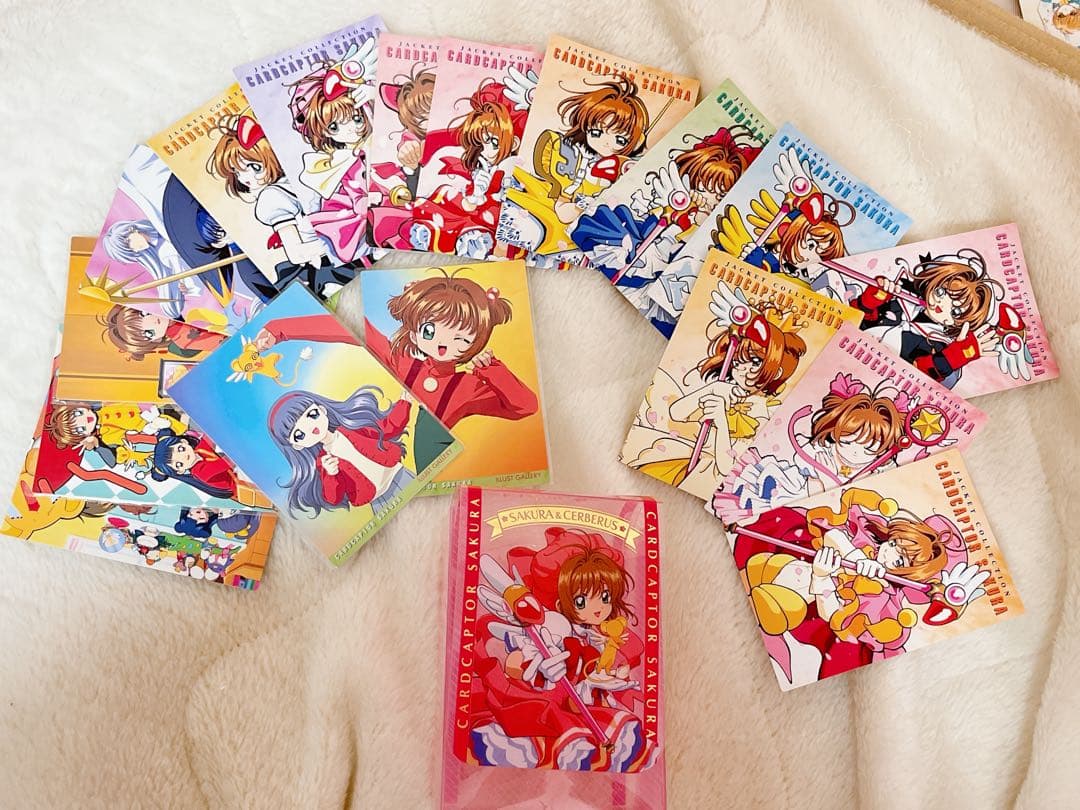 カードキャプターさくら トレーディングカード 136枚　カードダス ケース付き