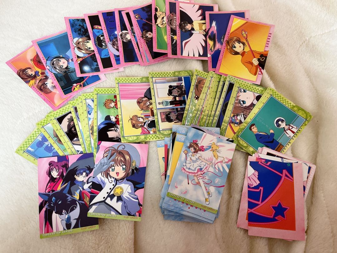 カードキャプターさくら トレーディングカード 136枚　カードダス ケース付き