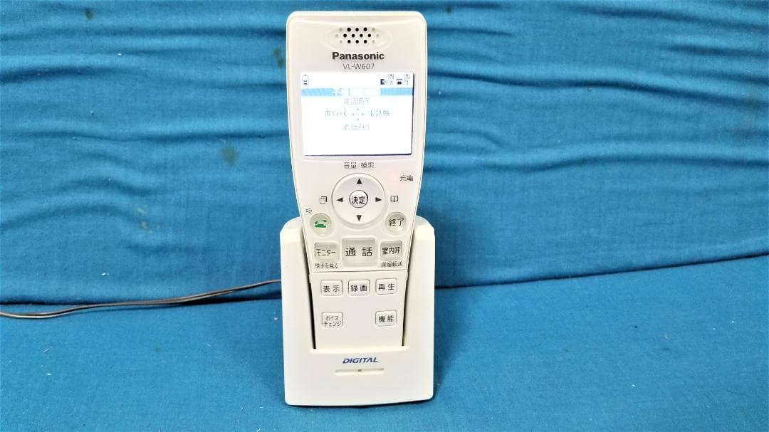 Panasonic インターホン子機 VL-W607 動作OK ストア Panasonic