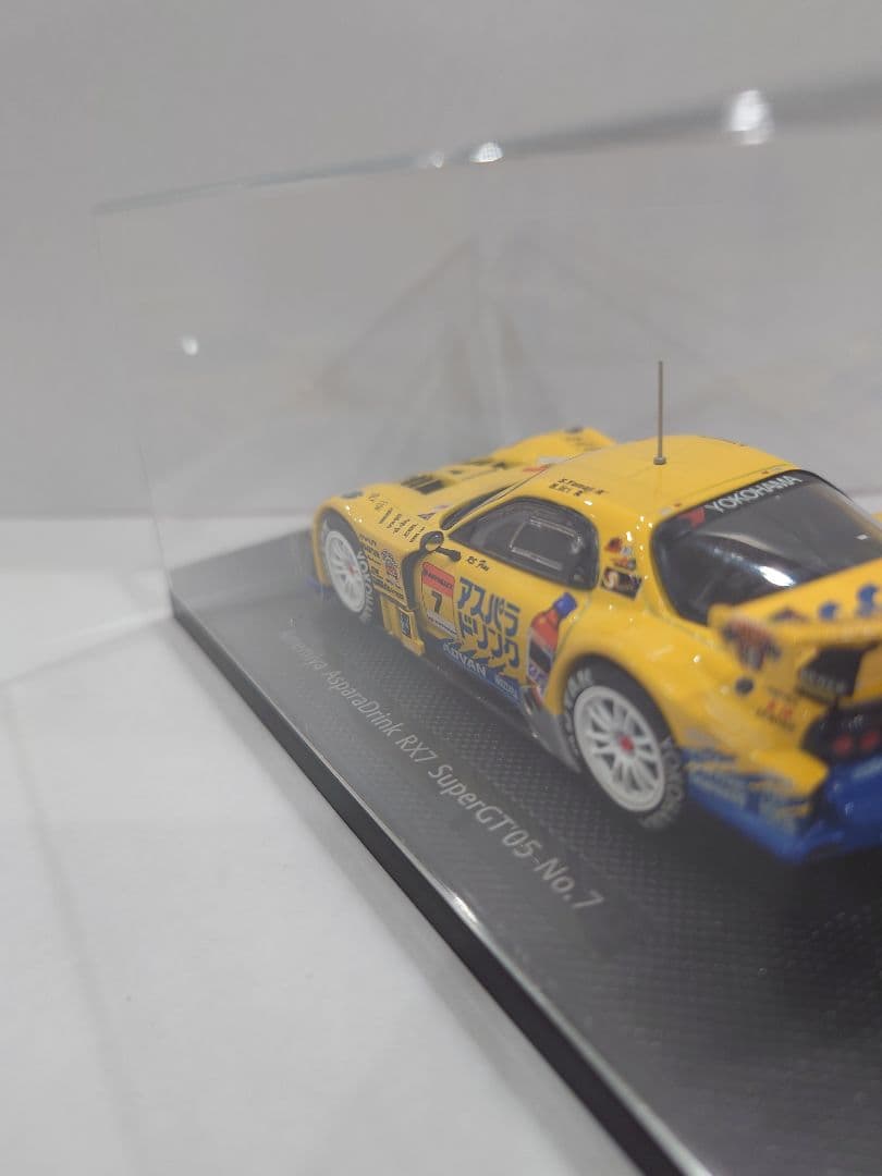 エブロ 1/43 雨宮 アスパラドリンクRX7 SUPER GT2005 #7